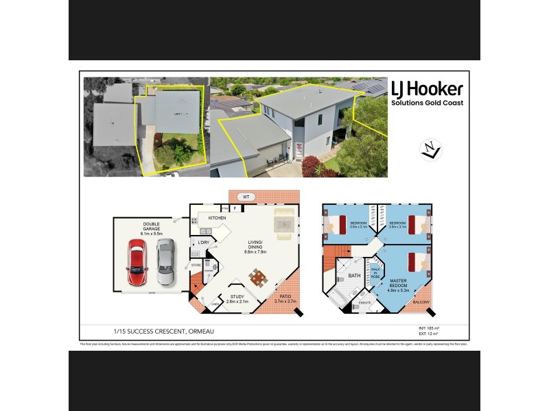 1/15 Success Crescent, Ormeau QLD 4208 Floorplan