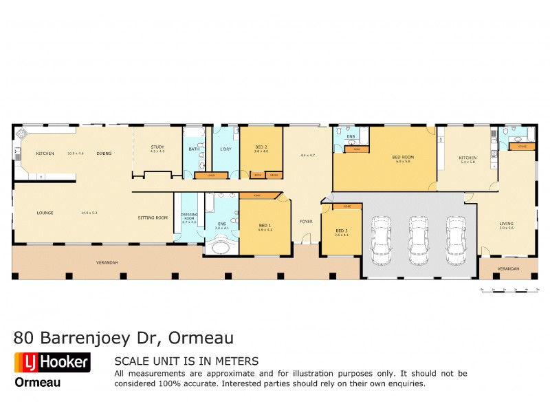 80 Barrenjoey Drive, Ormeau Hills QLD 4208 Floorplan
