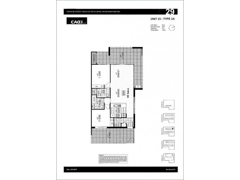 Units @ 2 Norberta Street, The Entrance NSW 2261 Floorplan