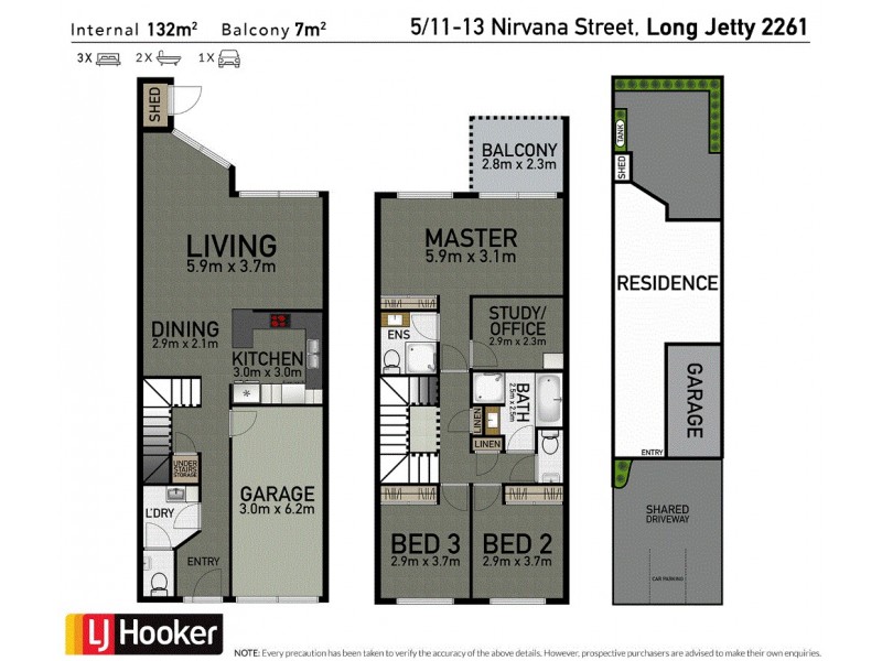 5/11-13 Nirvana Street, Long Jetty NSW 2261 Floorplan