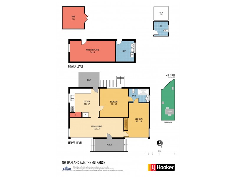 105 Oakland Avenue, The Entrance NSW 2261 Floorplan