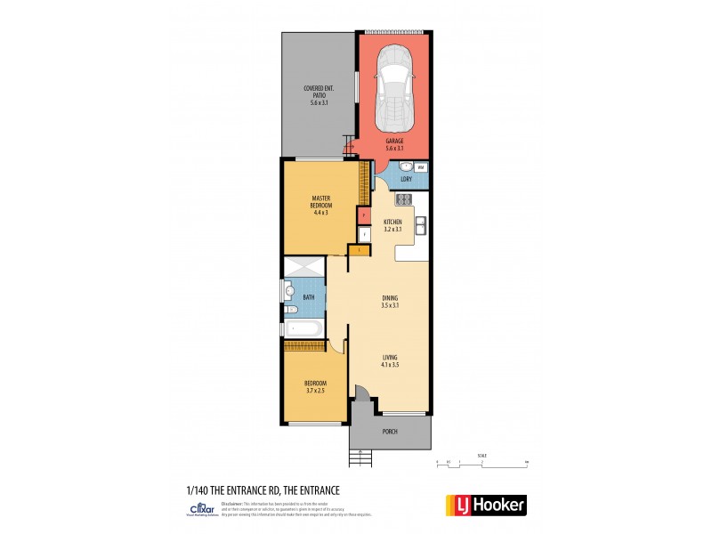 1/140-142 The Entrance Road, The Entrance NSW 2261 Floorplan