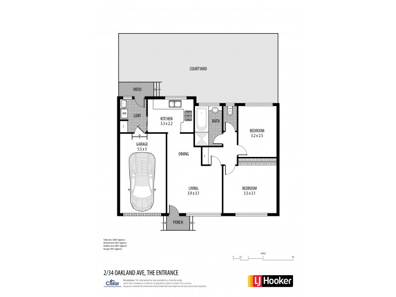 2/34-36 Oakland Avenue, The Entrance NSW 2261 Floorplan