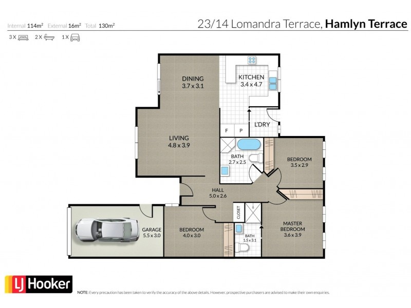 23/14 Lomandra Terrace, Hamlyn Terrace NSW 2259