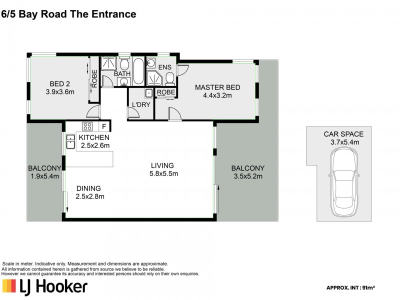 6/5 Bay Road, The Entrance NSW 2261