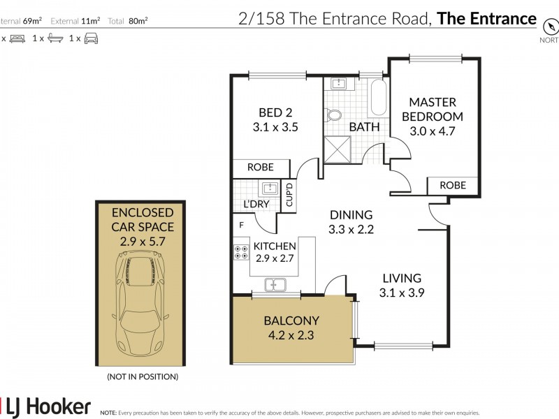 2/158 The Entrance Road, The Entrance NSW 2261