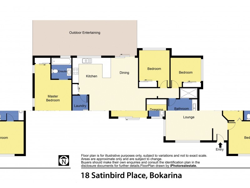 18 Satinbird Place, Bokarina QLD 4575 Floorplan