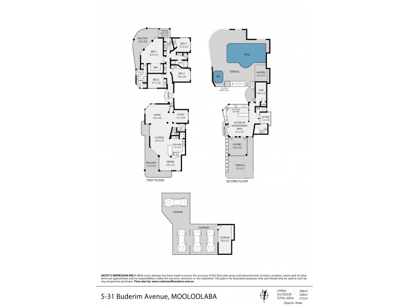 Apartment 5/31 Buderim Avenue, Mooloolaba QLD 4557 Floorplan
