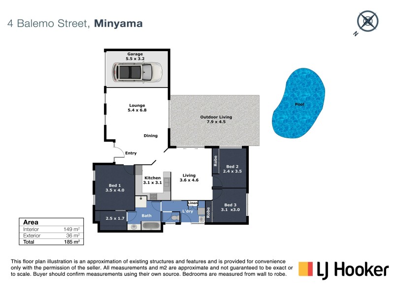 4 Balemo Street, Minyama QLD 4575 Floorplan
