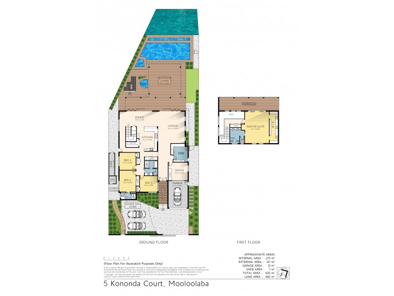 5 Kononda Court, Mooloolaba QLD 4557 Floorplan