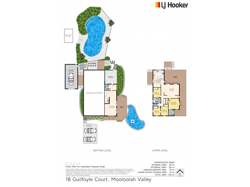 18 Guilfoyle Court, Mooloolah Valley QLD 4553 Floorplan