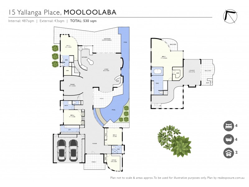15 Yallanga Place, Mooloolaba QLD 4557 Floorplan