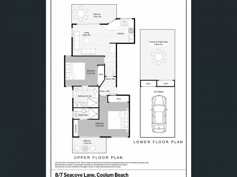 Unit 8A/7 Seacove Lane, Coolum Beach QLD 4573