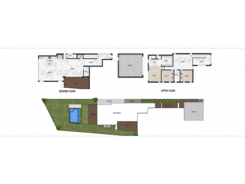 Residence Two/7 Camfield Street, Alexandra Headland QLD 4572 Floorplan