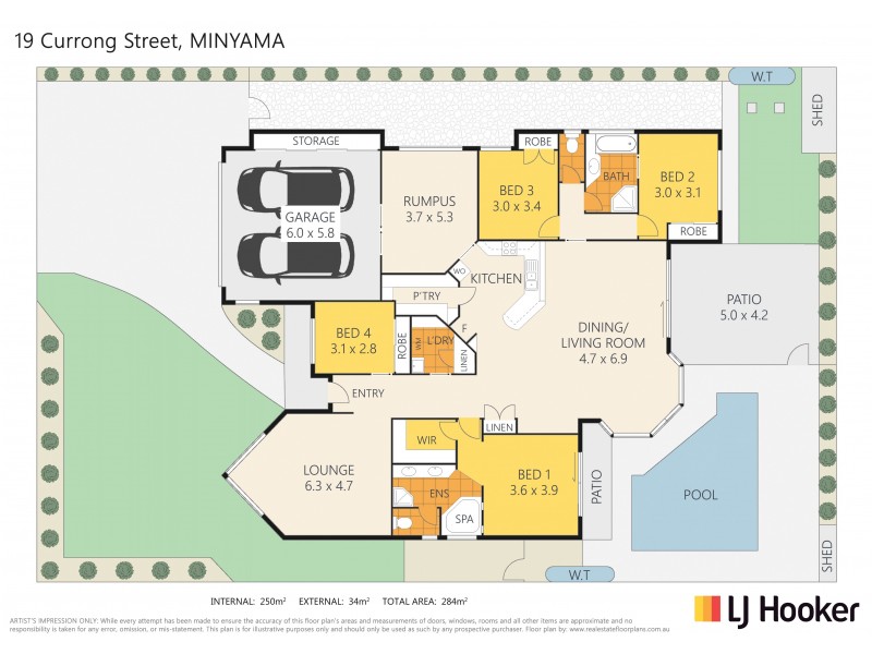19 Currong Street, Minyama QLD 4575 Floorplan