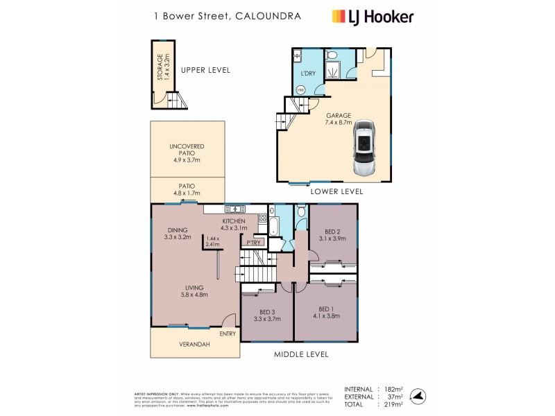 1/1 Bower Street, Caloundra QLD 4551