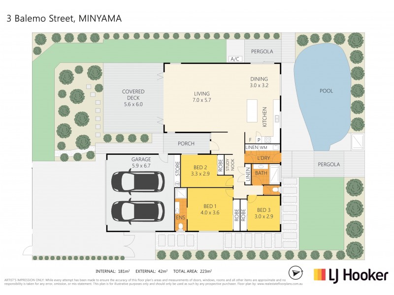 3 Balemo Street, Minyama QLD 4575 Floorplan