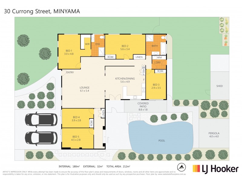 30 Currong Street, Minyama QLD 4575 Floorplan