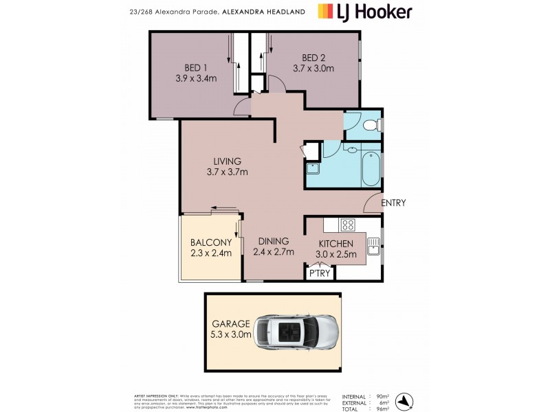 Unit 23/268 Alexandra Parade, Alexandra Headland QLD 4572