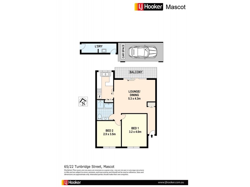 65/22 Tunbridge Street, Mascot NSW 2020