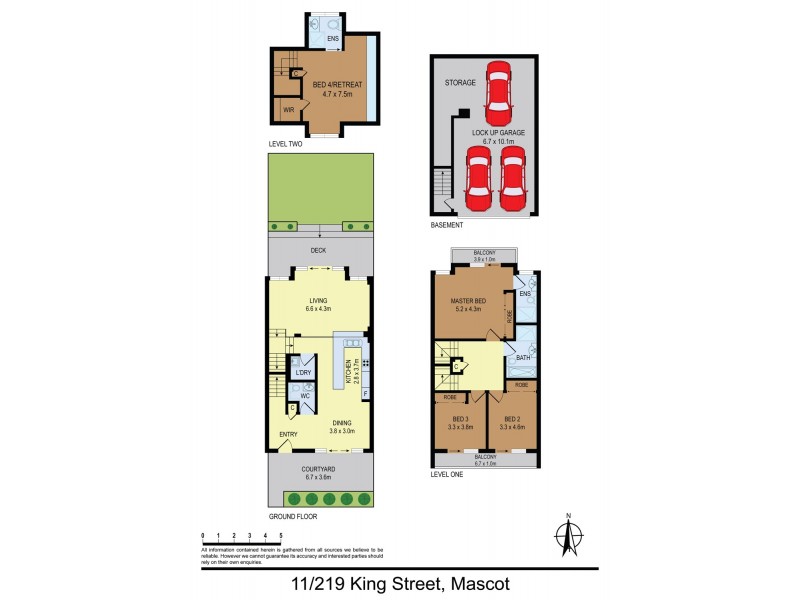 11/219-223 King Street, Mascot NSW 2020 Floorplan