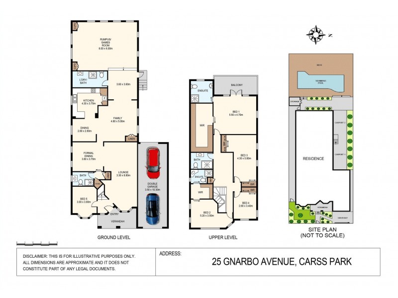 25 Gnarbo Avenue, Carss Park NSW 2221 Floorplan