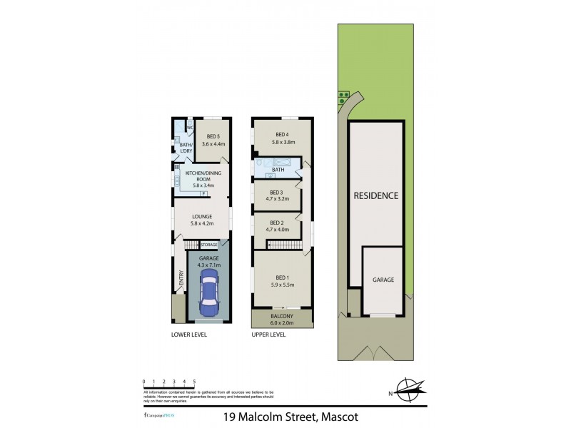 19 Malcolm Street, Mascot NSW 2020 Floorplan