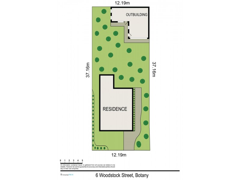 6 Woodstock Street, Botany NSW 2019 Floorplan