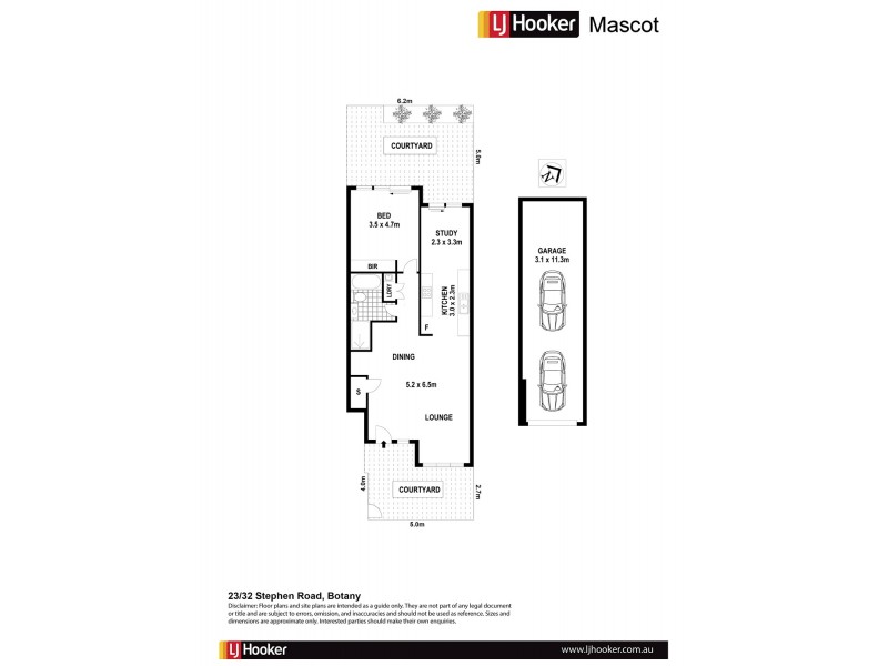 23/32 Stephen Road, Botany NSW 2019 Floorplan