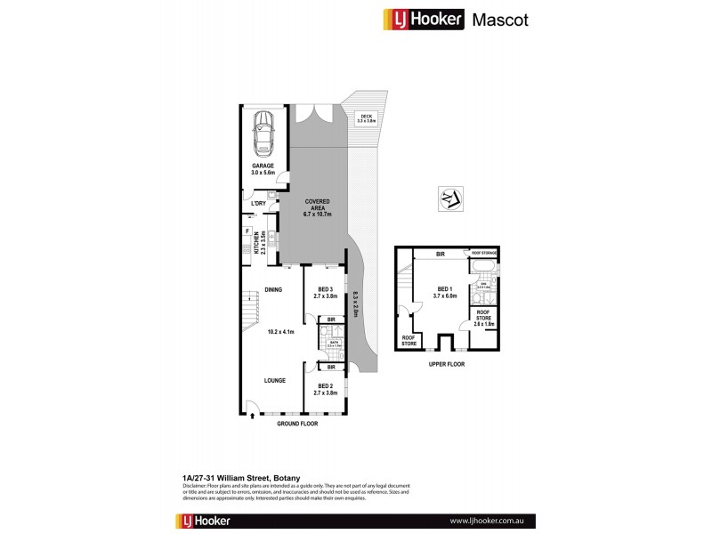 1A/27-31 William Street, Botany NSW 2019 Floorplan