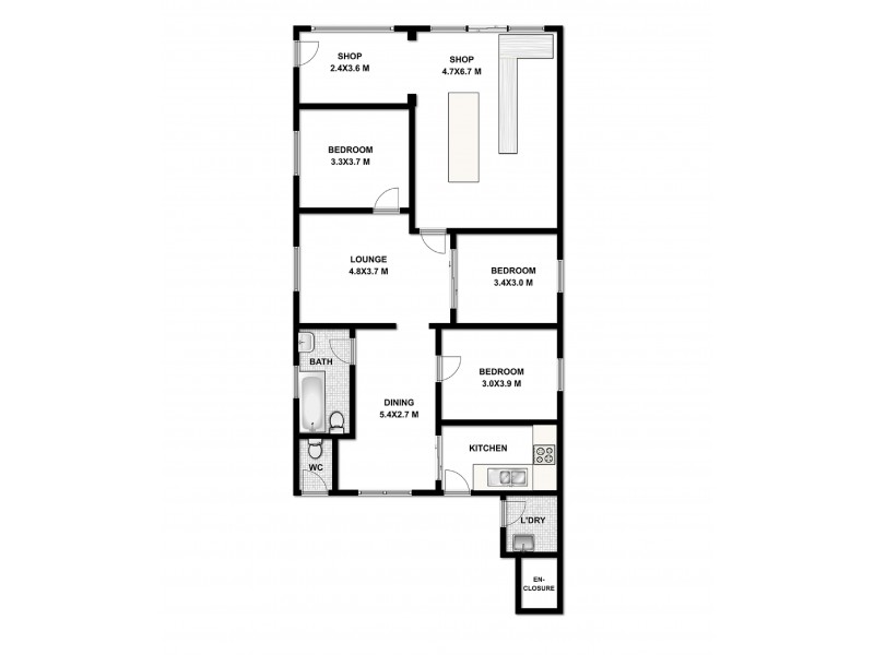 46 Coward Street, Rosebery NSW 2018 Floorplan