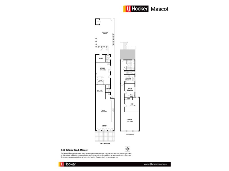 948 Botany Road, Mascot NSW 2020 Floorplan
