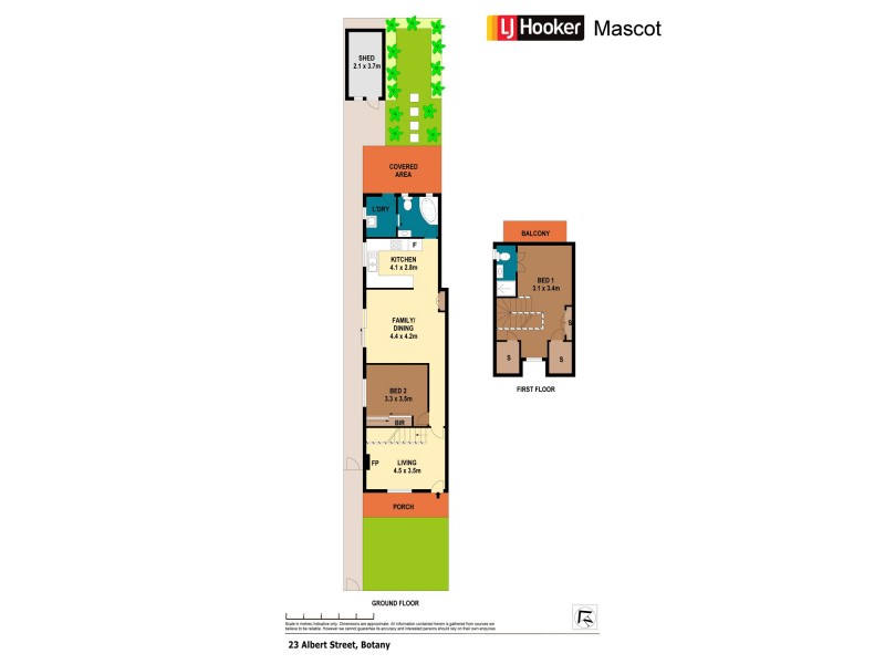 23 Albert Street, Botany NSW 2019 Floorplan
