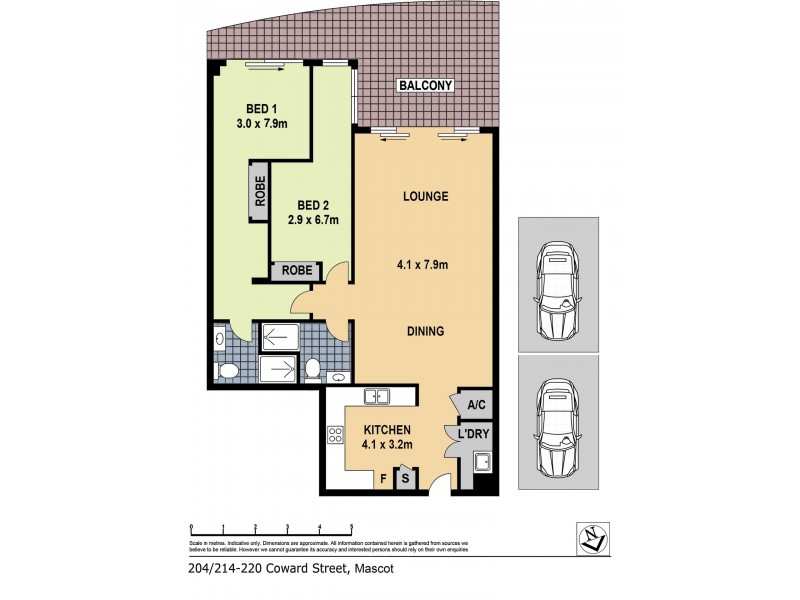 204/214-220 Coward Street, Mascot NSW 2020