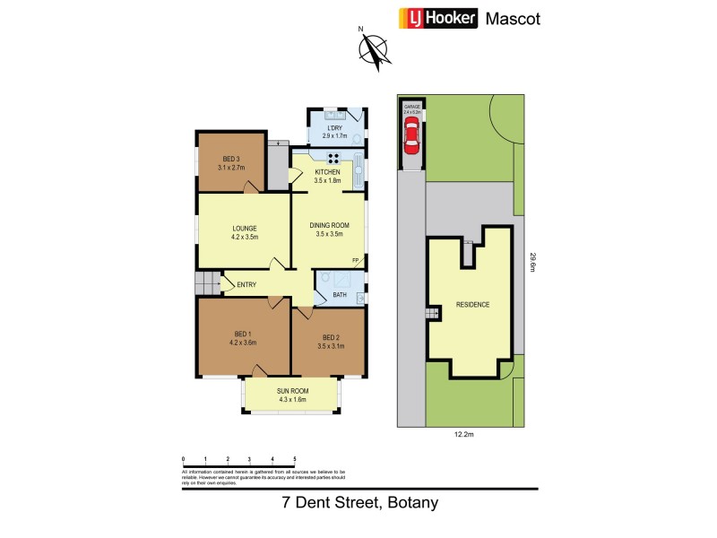 7 Dent Street, Botany NSW 2019 Floorplan