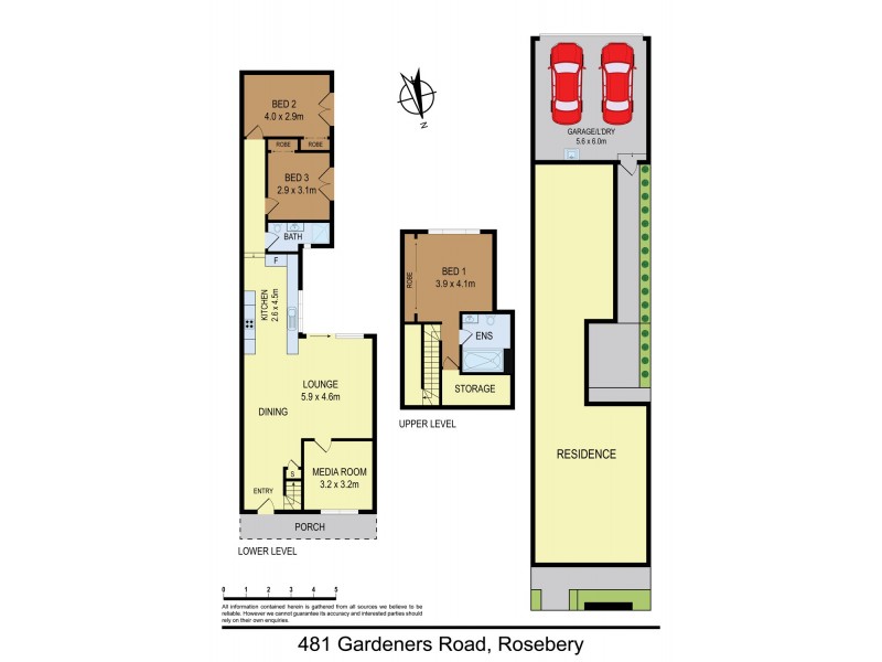 Rosebery NSW 2018 Floorplan