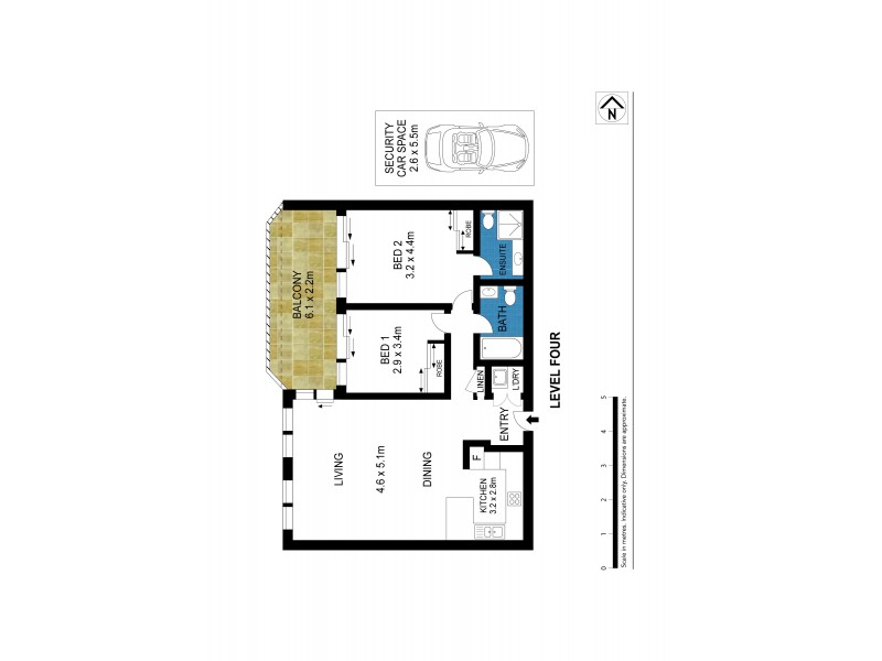 18/64 Lawson Square, Redfern NSW 2016 Floorplan