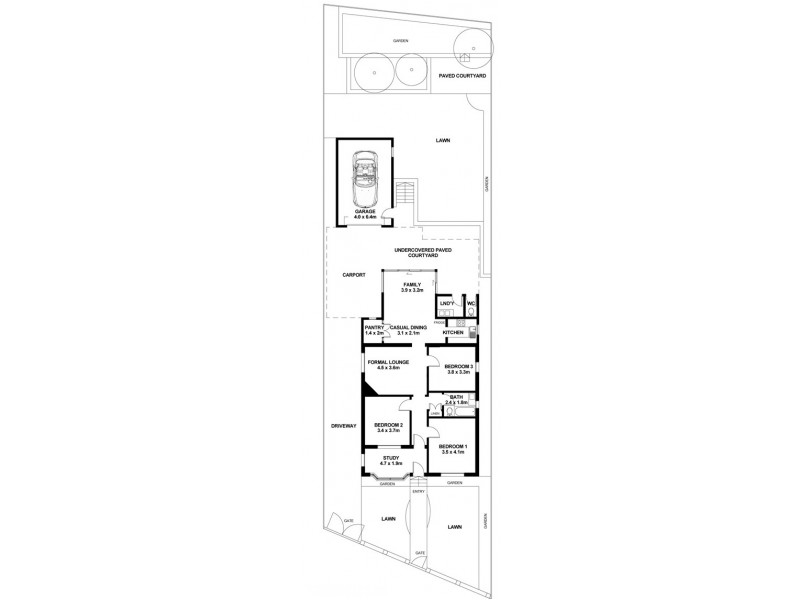 44 Vernon Avenue, Eastlakes NSW 2018 Floorplan