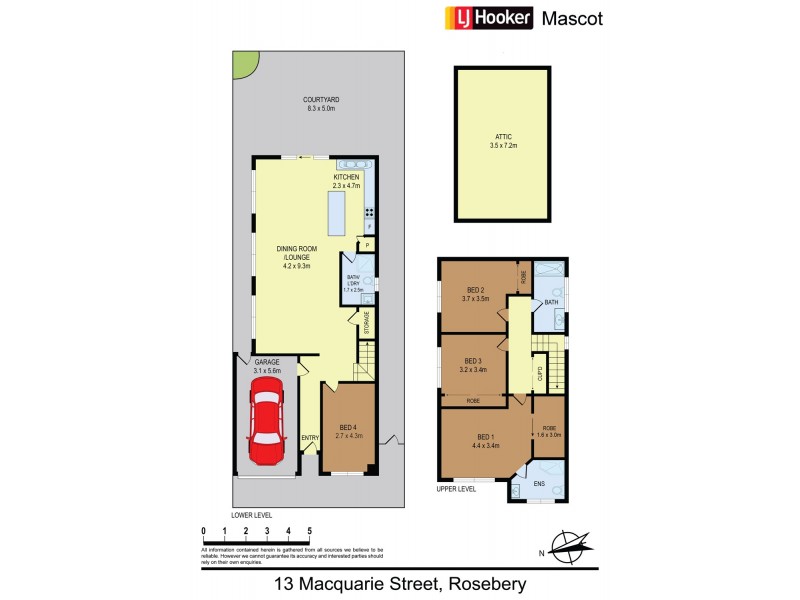 13 Macquarie Street, Rosebery NSW 2018 Floorplan