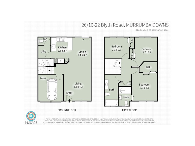 26/10-22 Blyth Road, Murrumba Downs QLD 4503 Floorplan