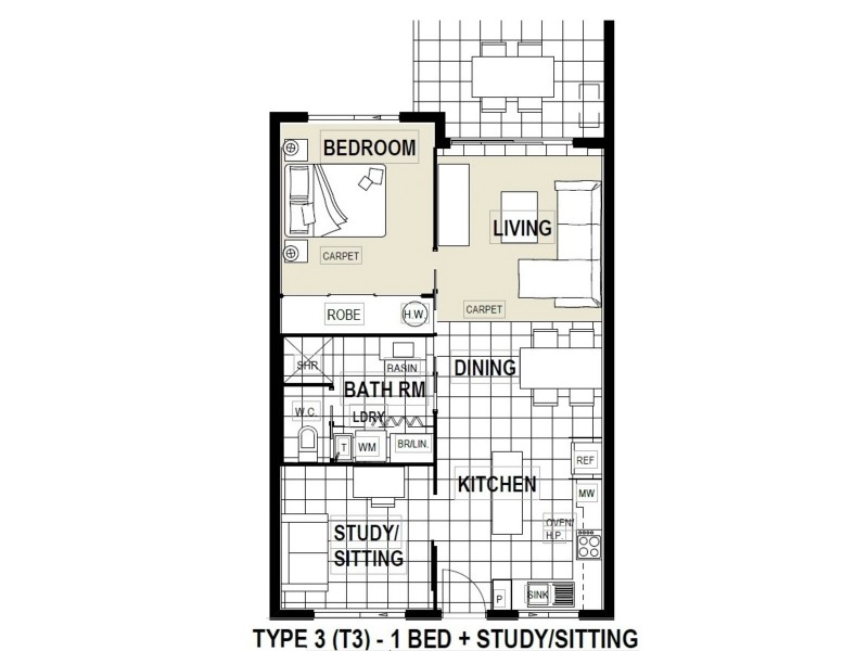 203/31 Webster Road, Deception Bay QLD 4508 Floorplan