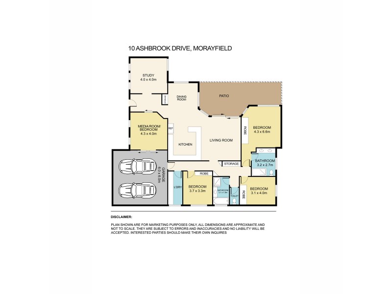 10 Ashbrook Drive, Morayfield QLD 4506 Floorplan