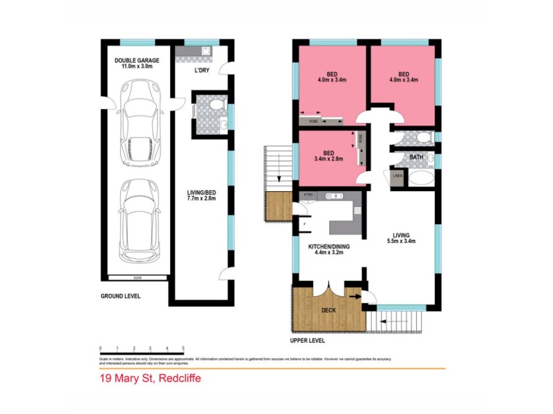 19 Mary Street, Redcliffe QLD 4020 Floorplan