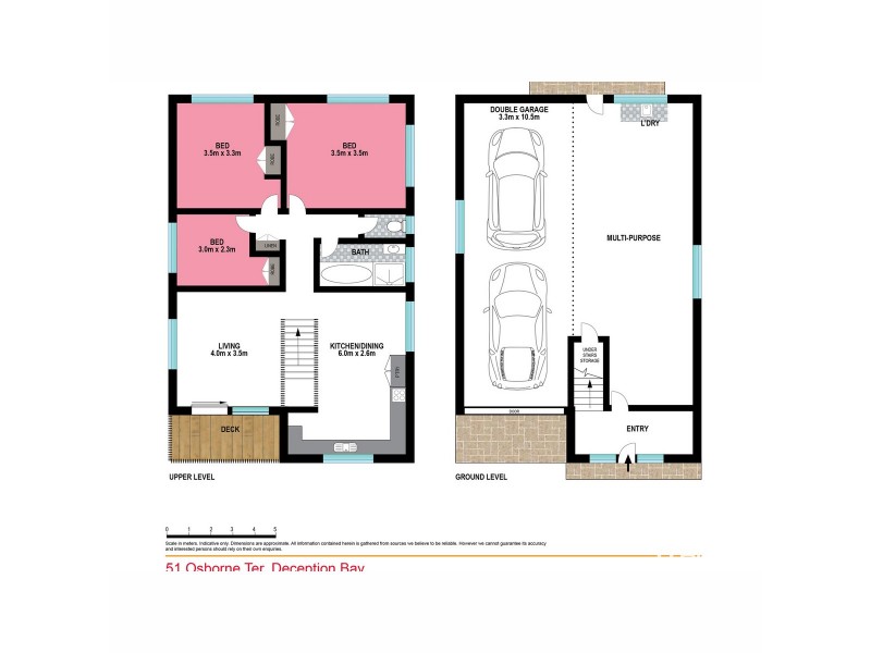 51 Osborne Terrace, Deception Bay QLD 4508 Floorplan