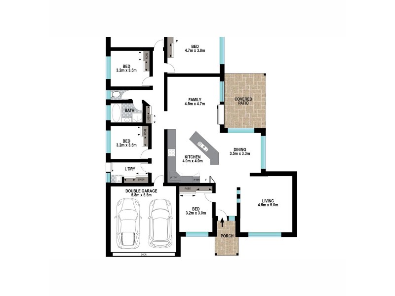 94 Macdonald Drive, Narangba QLD 4504 Floorplan