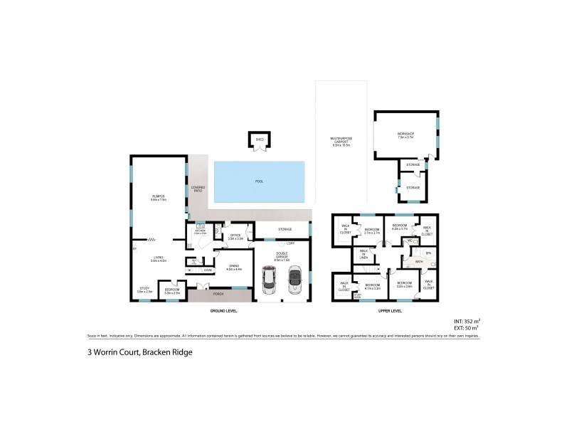 3 Worrin Court, Bracken Ridge QLD 4017 Floorplan