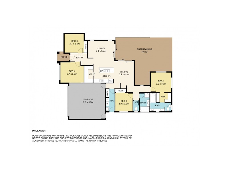 3 Arnica Street, Caboolture QLD 4510 Floorplan