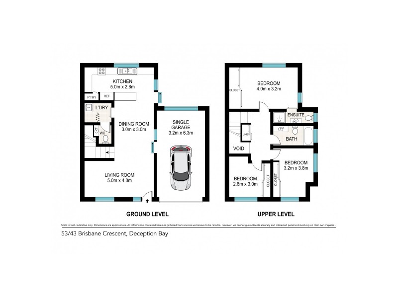 53/43-55 Brisbane Crescent, Deception Bay QLD 4508 Floorplan