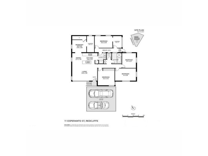 11 Esperanto Street, Redcliffe QLD 4020 Floorplan