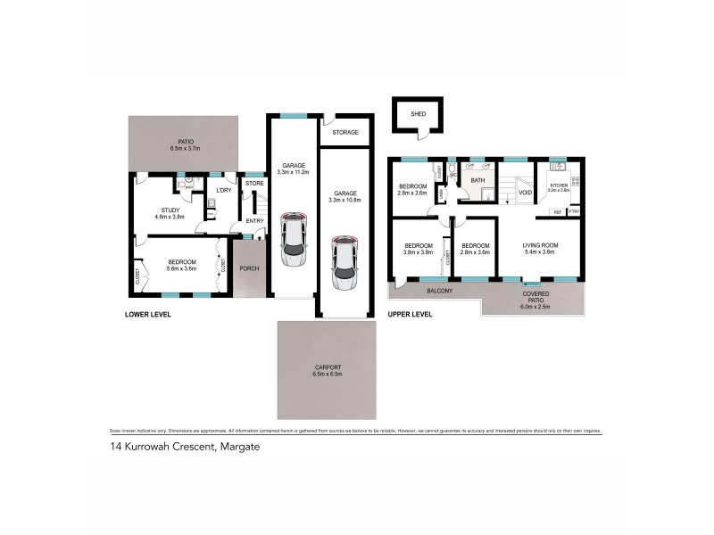 14 Kurrowah Crescent, Margate QLD 4019 Floorplan